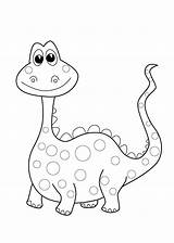 Dinosaur Coloring Printable Kids Pages Preschool Funny Sheets Print Choose Board Worksheets sketch template