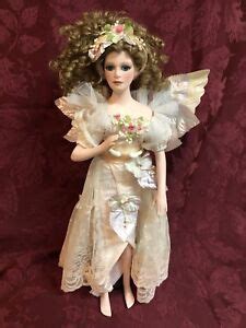 effanbee porcelain doll athena doll fairy    linda steele ebay