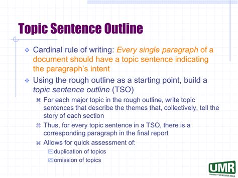 sentence outline  pics  sample