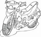 Spiderman Motorcycle sketch template