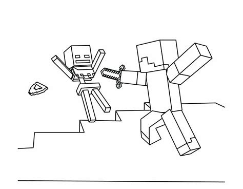 minecraft steve coloring pages  getcoloringscom  printable