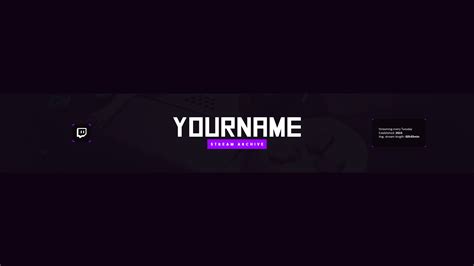 livestream youtube banner template ergiveaways