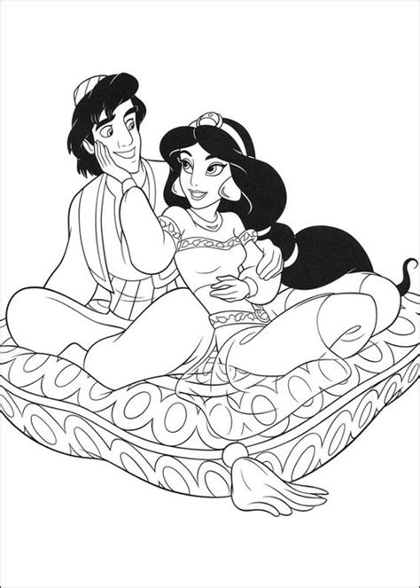 aladdin coloring pages disney coloring pages