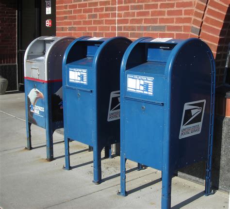 postal service   talking blue mailbox