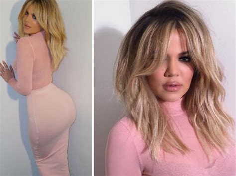 Khloe Kardashian Butt Implants Before And After Photos