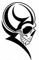 Skull Tribal Drawing Easy Ghost Drawings Skulls Duty Call Draw Head Cool Symbols Sketches Tattoo Designs Step Awesome Clip Small sketch template