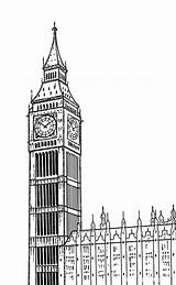 Ben Big Drawing London Draw Coloring Clock Step Tower Pages Netart Easy Kids Google Tattoo Dessin Search Dragoart Visit Loading sketch template
