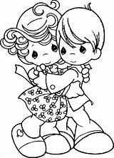 Coloring Precious Moments Hug Wecoloringpage Pages sketch template