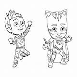 Catboy Connor Pj Coloring Kleurplaten Voor Leuk Kids Masks Para Colorear Kitty Afkomstig Nl Van sketch template