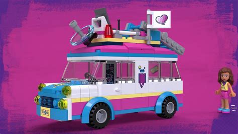 Lego 41333 Friends Heartlake Olivia’s Mission Vehicle Toy