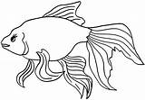 Goldfish Coloring Pages Print Printable Cool2bkids Getcolorings Kids Color Christmas sketch template