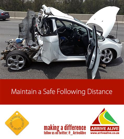 safe following distances and road safety