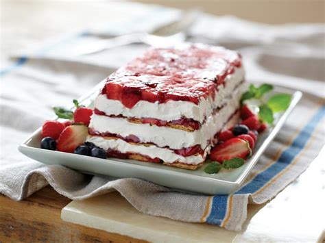 strawberry ice box cake recipe food network