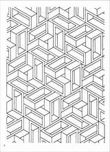 Illusion Illusions Geometric Colorare Optique Coloringtop Ottiche Illusioni Disegni Supercoloring Ottica Illusione Ilusão Danieguto sketch template