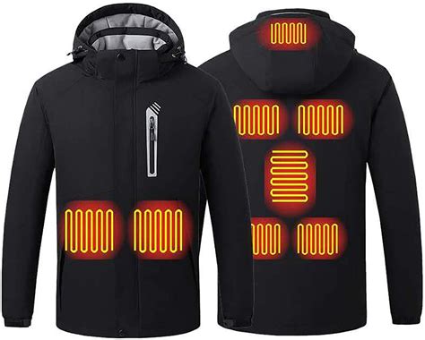 amazoncom gzdd electric heated jacket clothes  xl men usb charging heating assault coat
