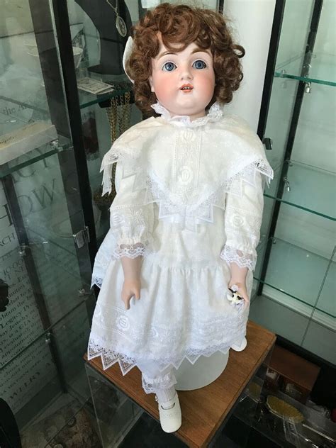 Kestner Antique German Bisque Doll 154 With Enclosed