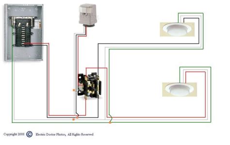 wire  contactor  light circuits