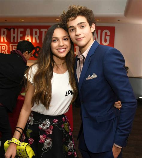Olivia Rodrigo L And Joshua Bassett Pose At The After Party For The