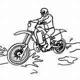 Coloring Pages Rzr Dirtbike Honda Drawing Dirt Getdrawings Getcolorings Bike Jeep sketch template