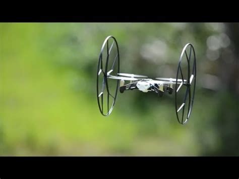 parrot mini drone rolling spider  impressions  test flight youtube