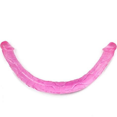 Pink Sherbet Double Dip Dildo 17 Inch Love Toys