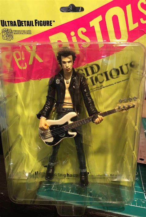 sex pistols sid vicious unopened figure made by medicom toys etsy