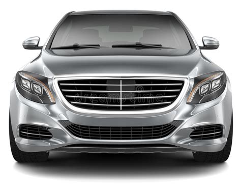 full size luxury car front view stock photo image  transport