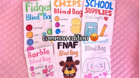 aggressive blind bag opening common edition applefrog youtube