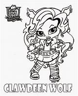 Coloring Monster High Pages Printable Filminspector Baby sketch template