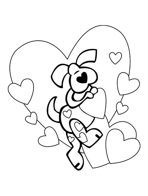 valentines day     valentines day kids coloring pages