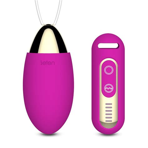 Leten Vibrating Egg Wireless Remote Vibrator Sex Toys For Woman Erotic