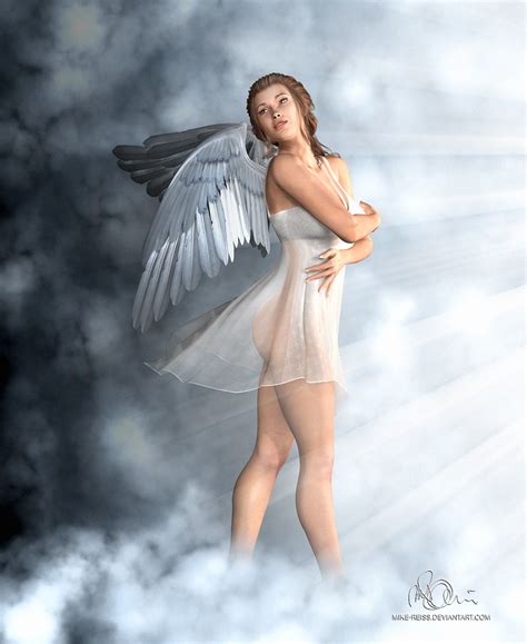 let me be your angel 3d by mike reiss on deviantart