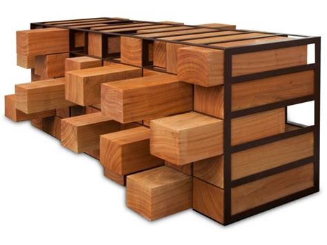 meubles en bois brut par tora brasil les meubles extraordinaires