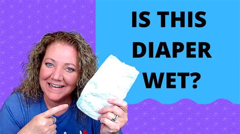 How Do I Know When To Consider It A Wet Diaper Youtube