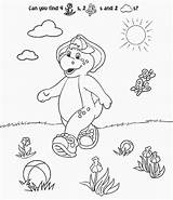 Barney Coloring Pages Friends Books Kids Popular Library Clipart Comments sketch template
