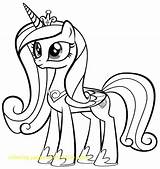 Queen Coloring Pages Chrysalis Pony Little Getcolorings sketch template
