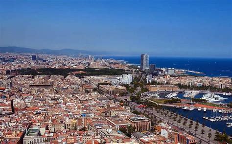 barcelona city drone view kijkopspanjenl