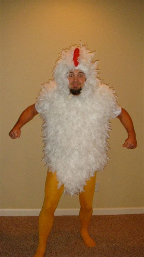 adult chicken costume thought the chicken costume on d was great on mike it would be hysterical