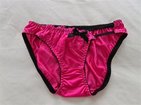 Silky String Bikini Panties From Japan Size 10 Aus U… Gem