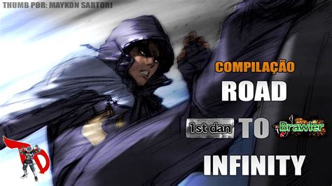 compilação road to infinity parte 1 jin kazama tekken 7 pt br youtube