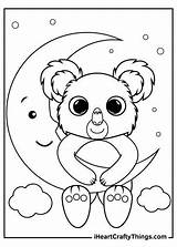 Koalas Koala Iheartcraftythings Grin Extremely Slight Slumber sketch template