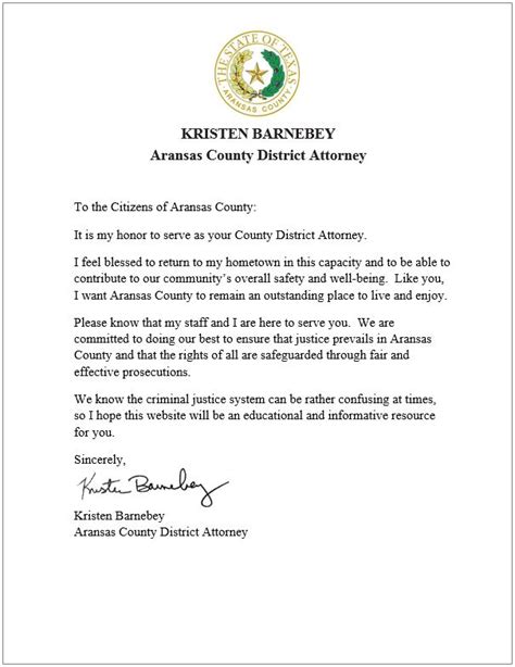 aransas county texas district attorney