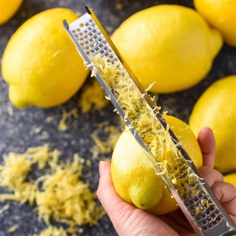 lemon zest substitute spatula desserts