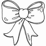 Bow Christmas Coloring Drawing Ribbon Printable Outline Clipart Pages Garland Bows Hairbow Hair Present Ornament Colouring Sheet Minnie Mouse Flower sketch template