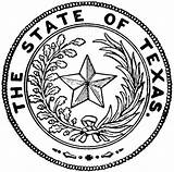 Texas State Seal Clip Clipart Symbols Coloring Symbol Book Pages Cliparts Star History Tx Clipartix Vector Etc Library Clipartbest Circle sketch template