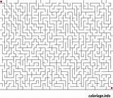 Labyrinthe Difficile Jeux Gratuit sketch template
