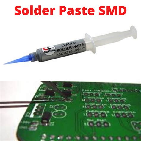 solder paste flux smd syringe  easy  hard mechanic repair soldering