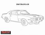 Pages Pontiac Car Coloring 1967 Gto Drawing Bandit Smokey Cars Template Cool sketch template
