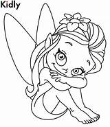 Coloring Disney Pages Fairies Silvermist Getdrawings sketch template