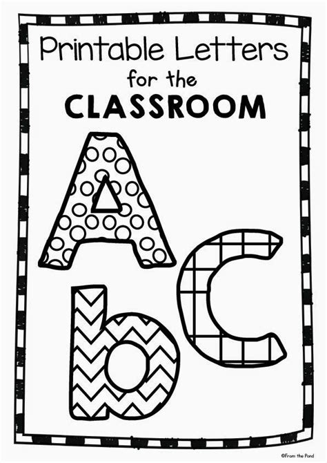 images   printable cut  letters  bulletin board